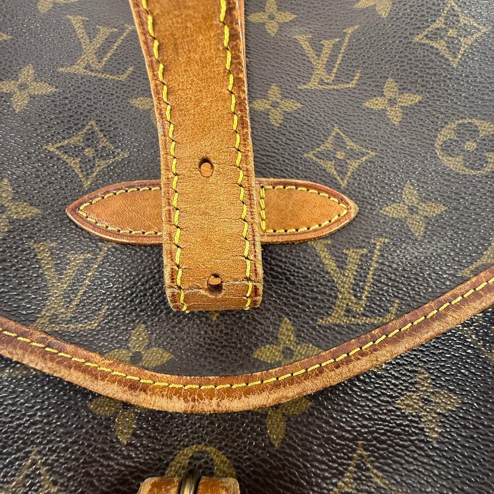 Louis Vuitton Saumur 30 Monogram Canvas Crossbody Bag Brown M42256 Vintage - Picture 2 of 13